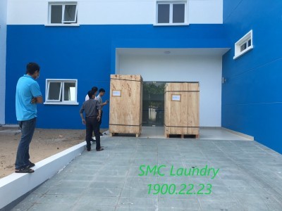 LẮP ĐẶT MÁY GIẶT, MÁY SẤY CÔNG NGHIỆP CHO BỆNH VIỆN TẠI ĐỒNG THÁP
