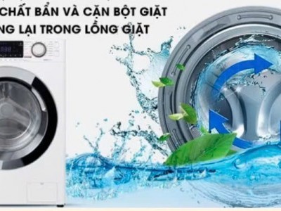 CÁCH DÙNG CHẾ ĐỘ VỆ SINH MÁY GIẶT VÀ NHỮNG LƯU Ý CẦN THIẾT