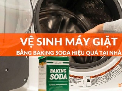 Hướng Dẫn Vệ Sinh Máy Giặt Công Nghiệp Bằng Baking Soda: Hiệu Quả Đến Đâu