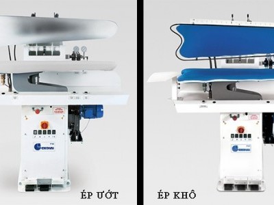 So sánh hai loại máy là ép khô và máy là ép ướt