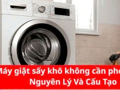Máy Giặt Sấy Khô Không Cần Phơi Là Gì? Nguyên Lý Và Cấu Tạo Chi Tiết
