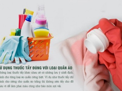 Mách bạn một số kĩ năng xử lý vết bẩn quần áo