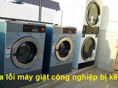 NGUYÊN NHÂN VÀ CÁCH KHẮC PHỤC MÁY GIẶT CÔNG NGHIỆP BỊ KÊU