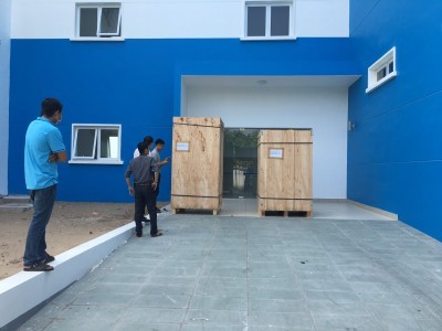 Lắp đặt thiết bị giặt là cho Bệnh viện Đa Khoa Tâm Trí Đồng Tháp