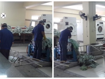 GIẶT LÀ CÔNG NGHIỆP PHỤC VỤ TRONG KHOA CHỐNG NHIỄM KHUẨN CỦA BỆNH VIỆN