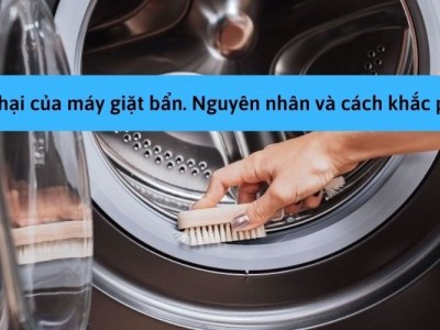 Tác hại của máy giặt bẩn