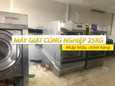 Thiết bị giặt là giá rẻ-Máy giặt công nghiệp nhập khẩu 25kg