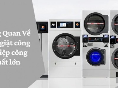Nhu cầu sử dụng máy giặt công nghiệp công suất lớn