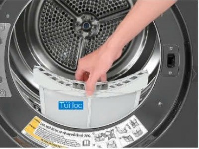 Lưới lọc bụi – chi tiết nhỏ, vai trò lớn trong máy giặt công nghiệp