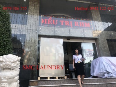 Lắp đặt máy sấy đồ vải công nghiệp Fagor cho Bệnh Viện Thái Thượng Hoàng