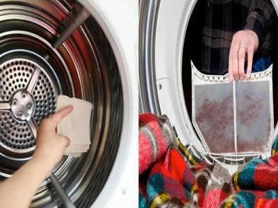 Mẹo vệ sinh máy sấy quần áo đơn giản, dễ thực hiện