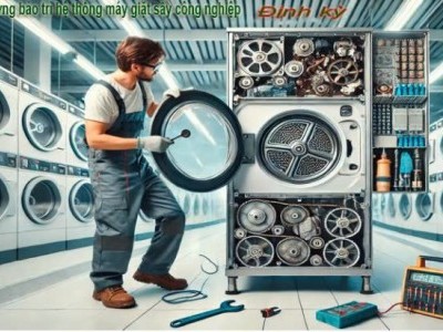 Tìm hiểu công nghệ hiện đại của máy giặt công nghiệp